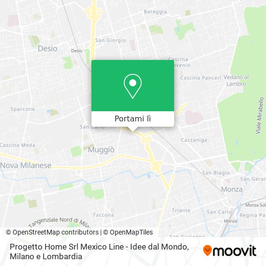 Mappa Progetto Home Srl Mexico Line - Idee dal Mondo