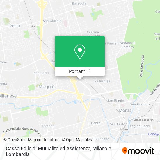 Mappa Cassa Edile di Mutualità ed Assistenza