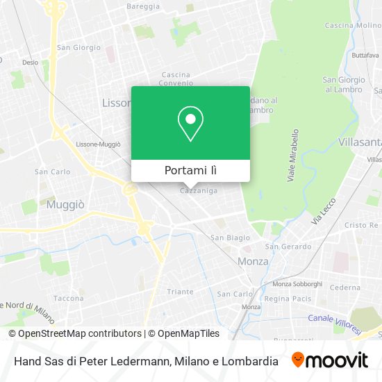 Mappa Hand Sas di Peter Ledermann