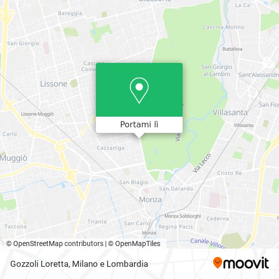 Mappa Gozzoli Loretta