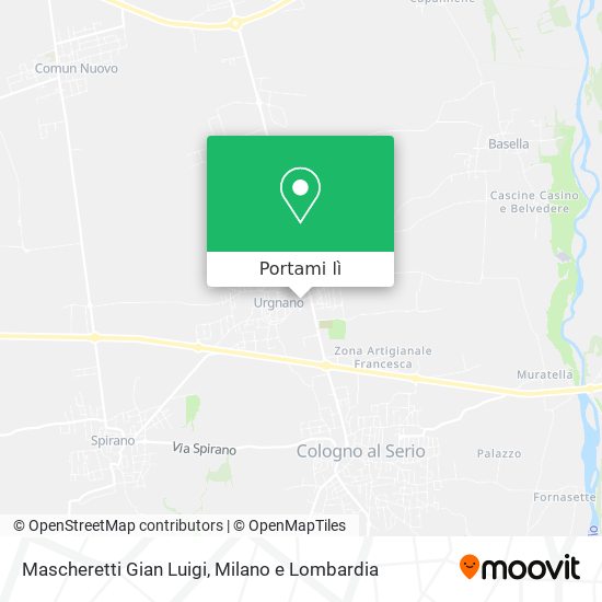 Mappa Mascheretti Gian Luigi