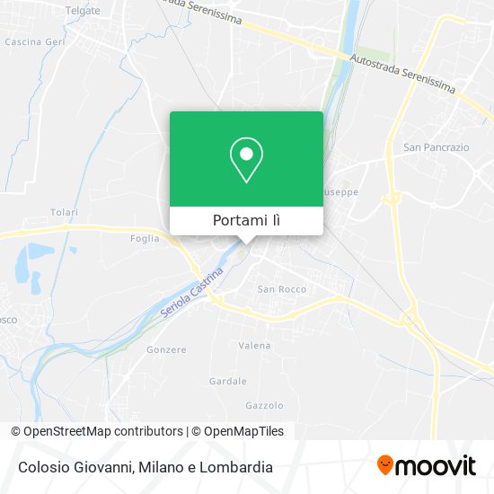 Mappa Colosio Giovanni