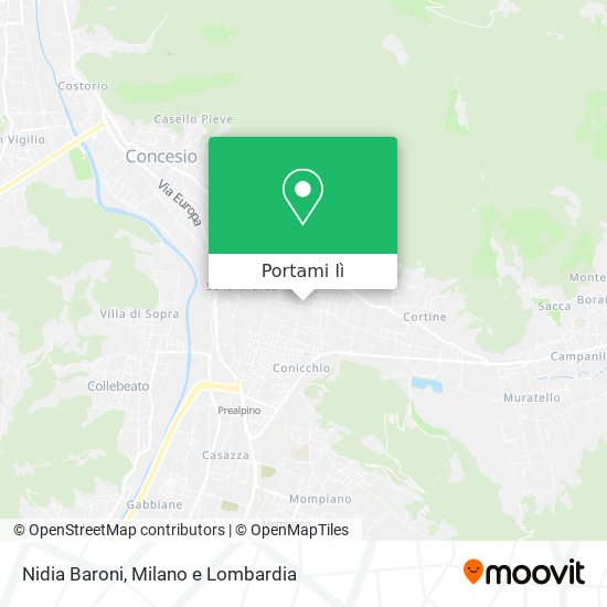 Mappa Nidia Baroni