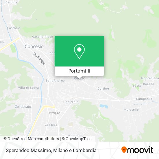 Mappa Sperandeo Massimo