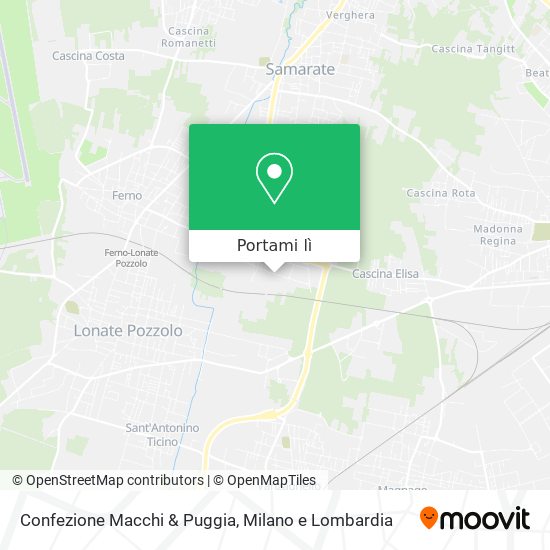 Mappa Confezione Macchi & Puggia