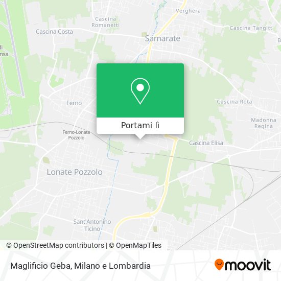 Mappa Maglificio Geba