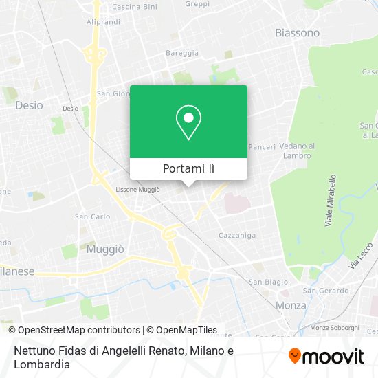 Mappa Nettuno Fidas di Angelelli Renato