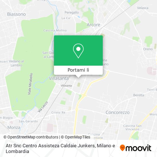 Mappa Atr Snc Centro Assisteza Caldaie Junkers