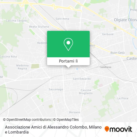 Mappa Associazione Amici di Alessandro Colombo