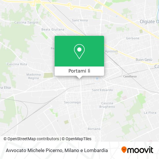 Mappa Avvocato Michele Picerno