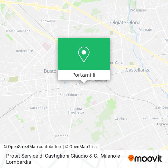 Mappa Prosit Service di Castiglioni Claudio & C.