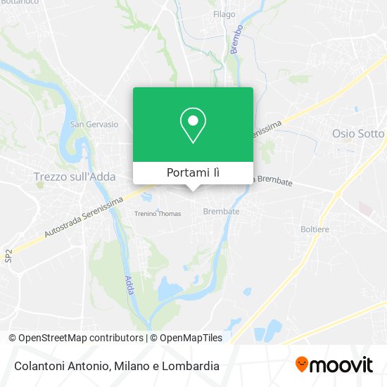 Mappa Colantoni Antonio