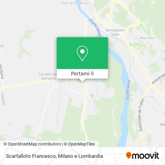 Mappa Scarfalloto Francesco