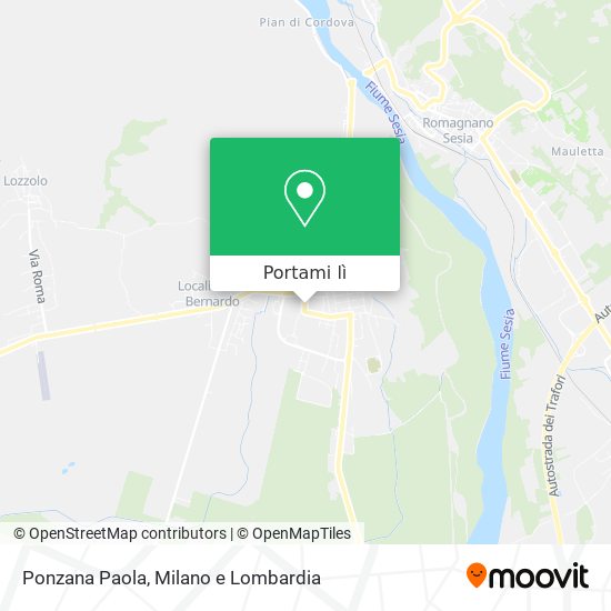 Mappa Ponzana Paola