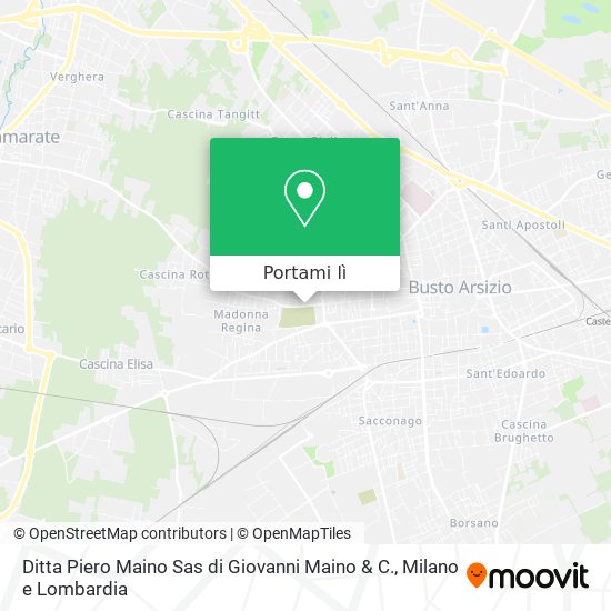 Mappa Ditta Piero Maino Sas di Giovanni Maino & C.