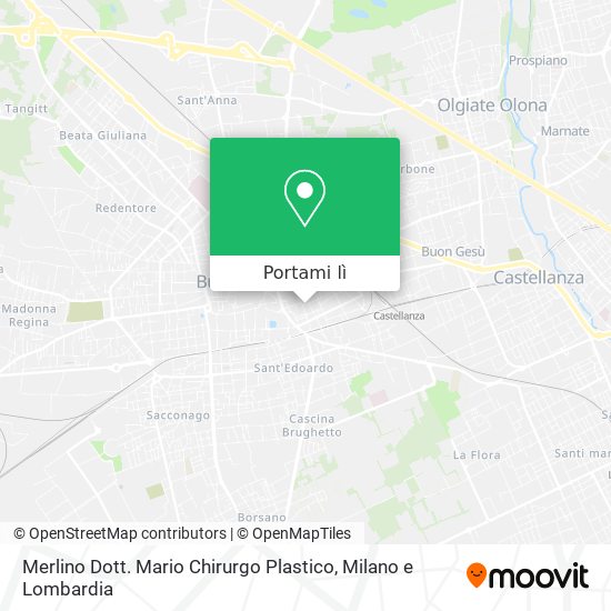 Mappa Merlino Dott. Mario Chirurgo Plastico