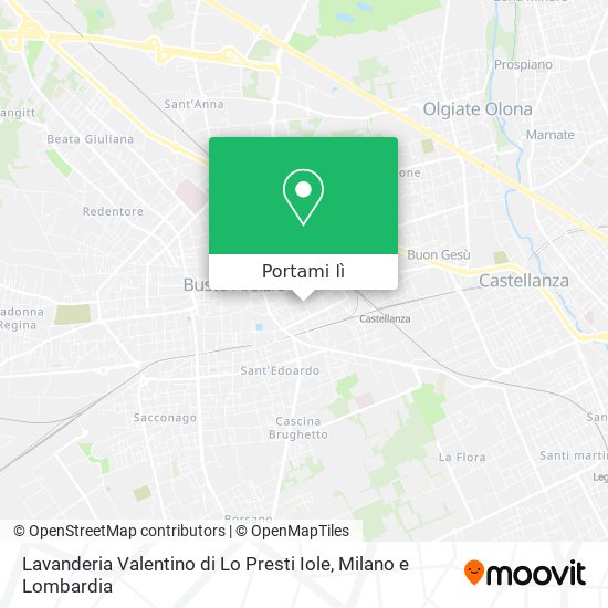 Mappa Lavanderia Valentino di Lo Presti Iole
