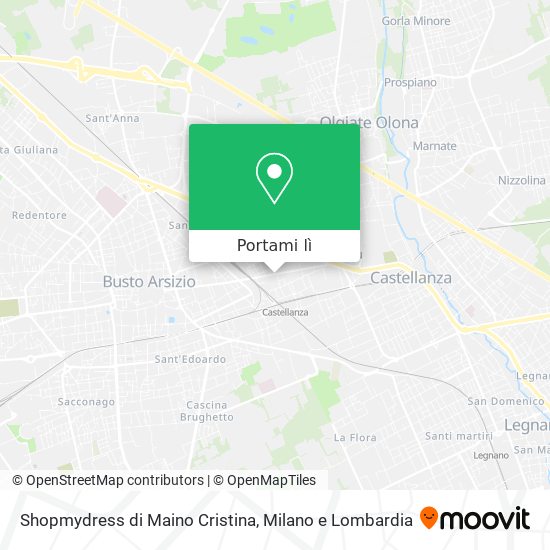 Mappa Shopmydress di Maino Cristina