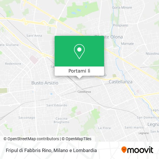 Mappa Fripul di Fabbris Rino