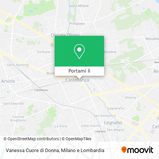 Mappa Vanessa Cuore di Donna