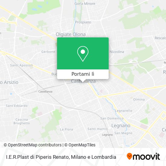 Mappa I.E.R.Plast di Piperis Renato