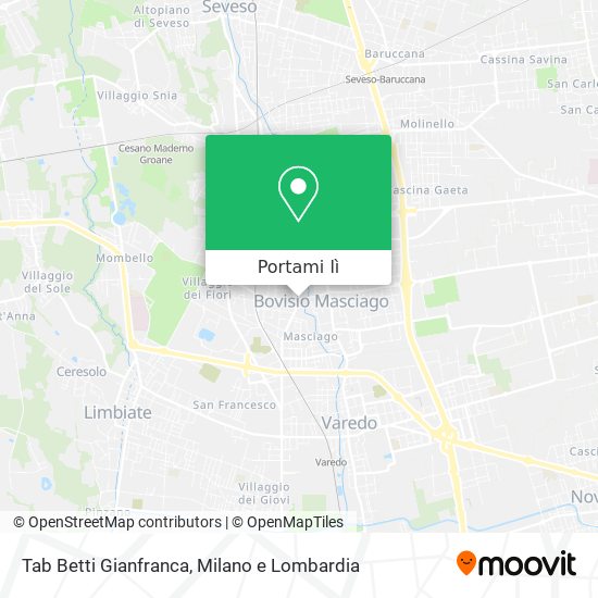 Mappa Tab Betti Gianfranca