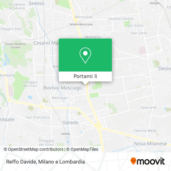 Mappa Reffo Davide