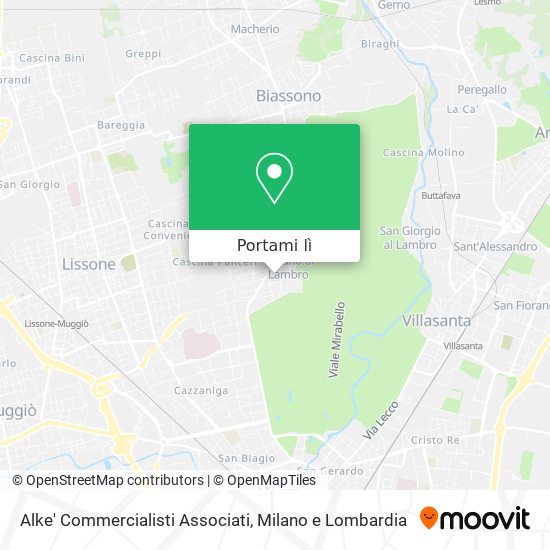 Mappa Alke' Commercialisti Associati