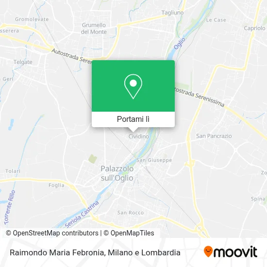 Mappa Raimondo Maria Febronia