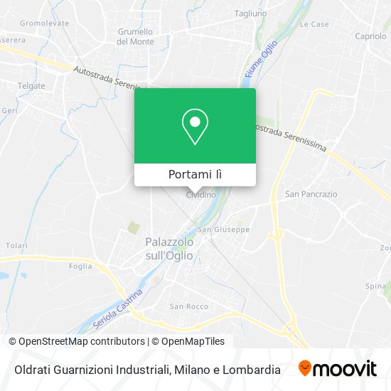 Mappa Oldrati Guarnizioni Industriali