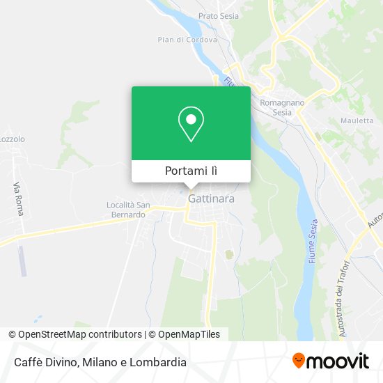 Mappa Caffè Divino