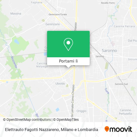 Mappa Elettrauto Fagotti Nazzareno
