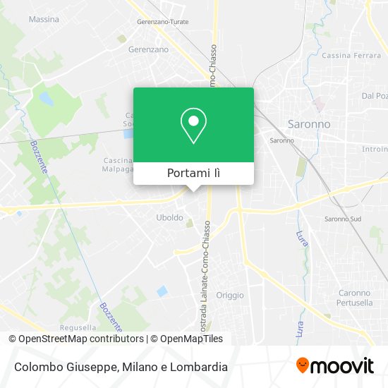 Mappa Colombo Giuseppe