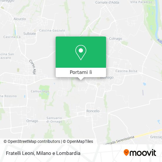 Mappa Fratelli Leoni
