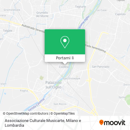 Mappa Associazione Culturale Musicarte