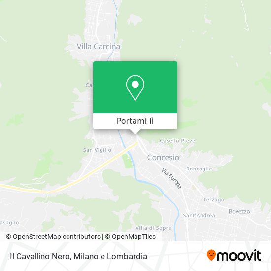 Mappa Il Cavallino Nero