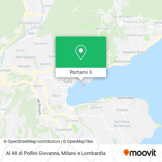 Mappa Al 48 di Pollini Giovanna