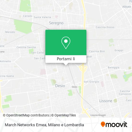 Mappa March Networks Emea