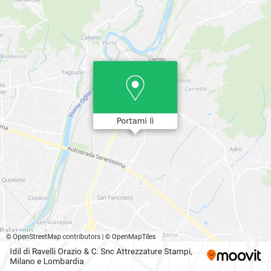Mappa Idil di Ravelli Orazio & C. Snc Attrezzature Stampi