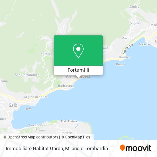 Mappa Immobiliare Habitat Garda