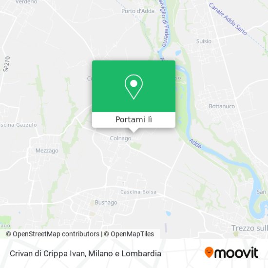 Mappa Crivan di Crippa Ivan