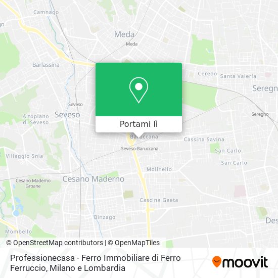 Mappa Professionecasa - Ferro Immobiliare di Ferro Ferruccio