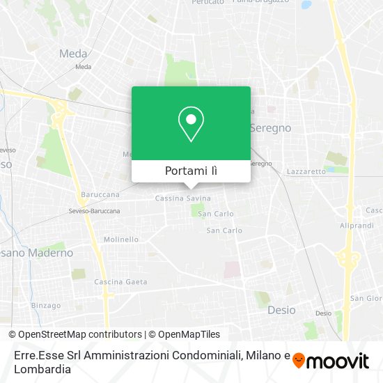 Mappa Erre.Esse Srl Amministrazioni Condominiali