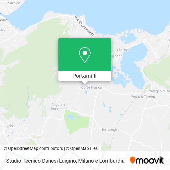Mappa Studio Tecnico Danesi Luigino
