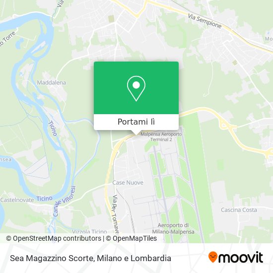Mappa Sea Magazzino Scorte