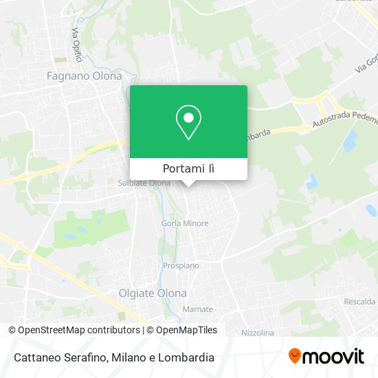 Mappa Cattaneo Serafino