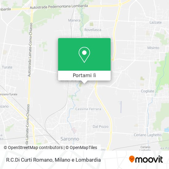 Mappa R.C.Di Curti Romano