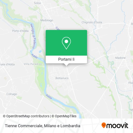 Mappa Tienne Commerciale