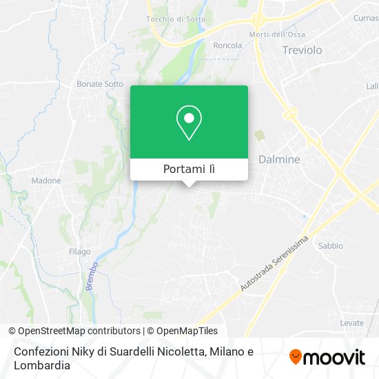 Mappa Confezioni Niky di Suardelli Nicoletta