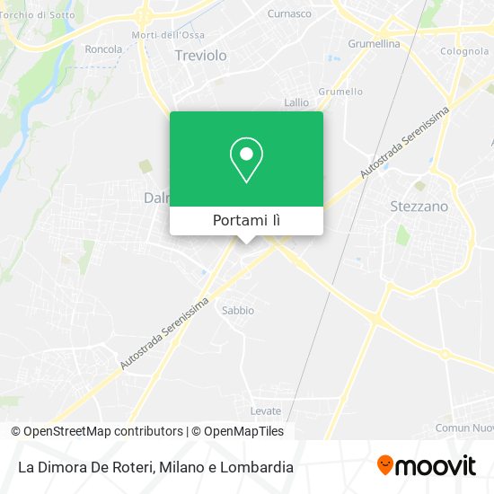 Mappa La Dimora De Roteri